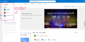 Microsoft Lists zichtbaar in intranet SharePoint | Hello.be