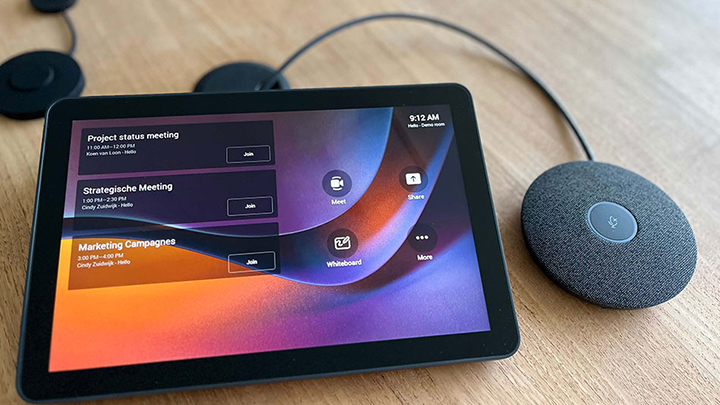 Teams Rooms Logitech Tap IP | Hello.be