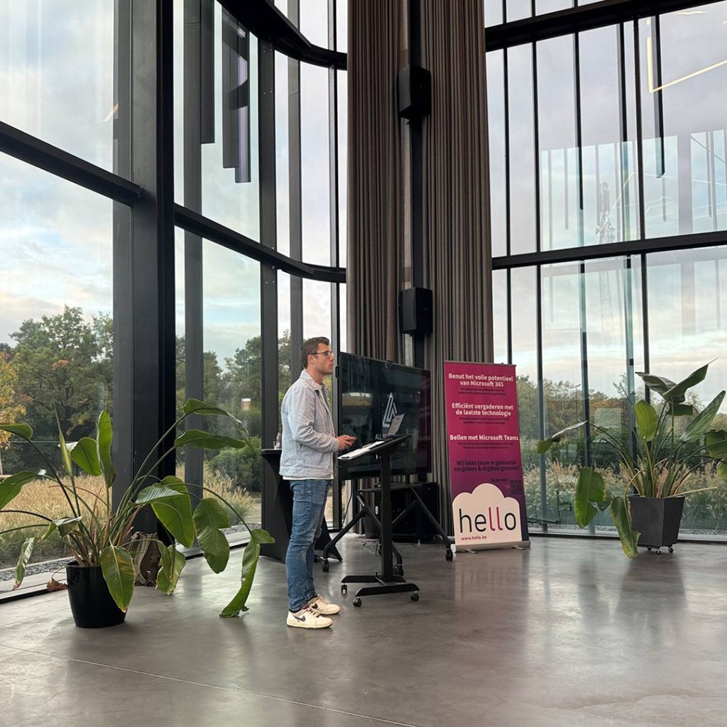 Wrap-up Event: AI & Modern Workplace in de Kempen - Keynote All Sport Group | Hello.be