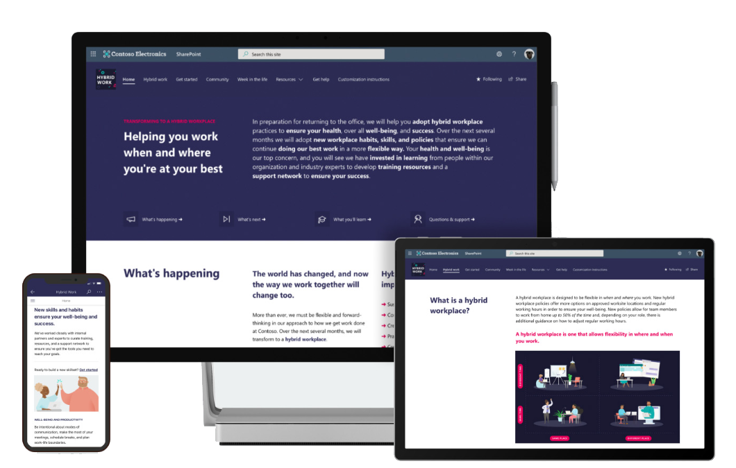 SharePoint op elk toestel beschikbaar | Hello.be